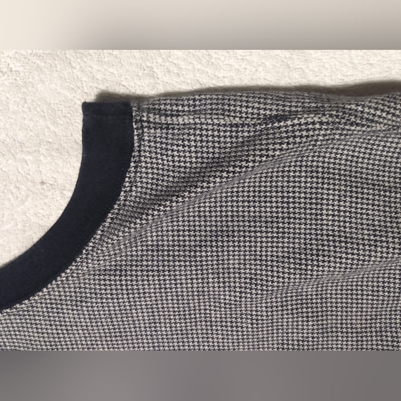 POLO GOLF Ralph Lauren Knit Houndstooth Cotton Blend Blue Pony Active Vest XXL - Picture 6 of 11